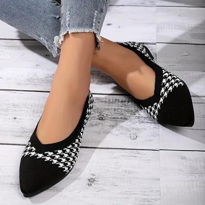 Women's Ballet Flats Casual Shoes Low Heel Barefoot Elegant Woman Sneakers Comfortable Pointed Toe Loafers Female