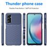 Thunder Series For Samsung Galaxy A25 5G (Global) (161.0 X 76.5 X 8.3mm) Twill Texture TPU Phone Cover Thicken Anti-drop Phone Case