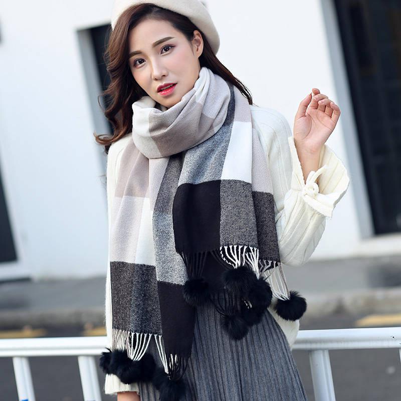 Ponchos De Invierno Para Mujer, Abrigo Largo Coreano, Manta Grua Y