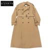 HYKE Men's Beige Trench Coat with Liner, Size 1 Small, 17449-0901 Coat 1 SMALL beigeUsed