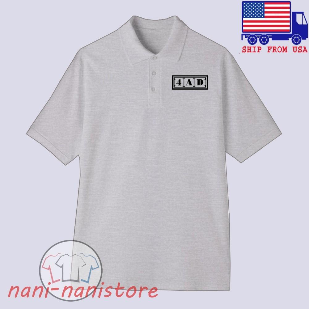 4AD Record Men#039;s Printed Gray Size S3XL Unisex T-Shirt M