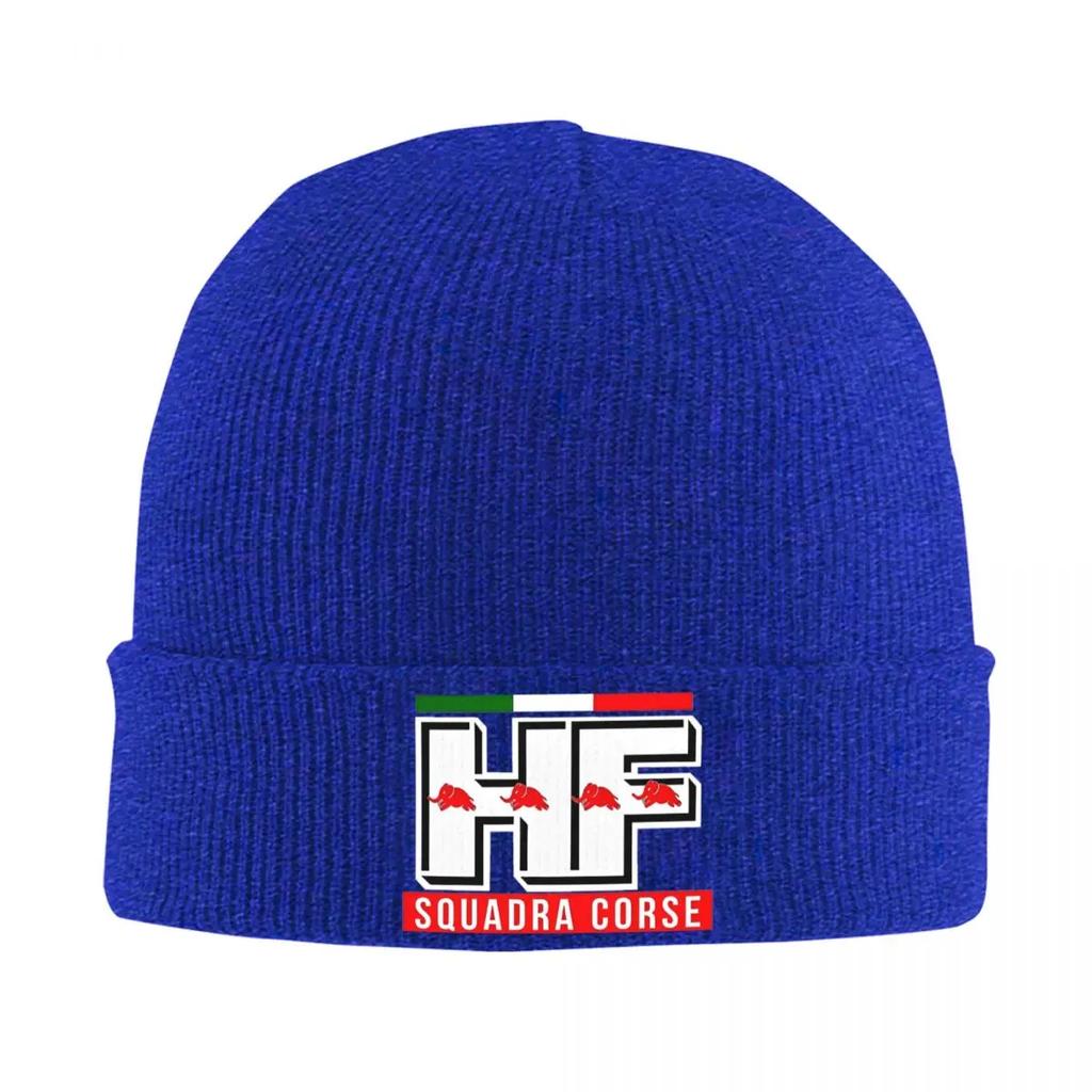 Lancia HF Squadra Corse Knitted Hat Beanie Winter Hats Warm Unisex Casual Cap Men Women
