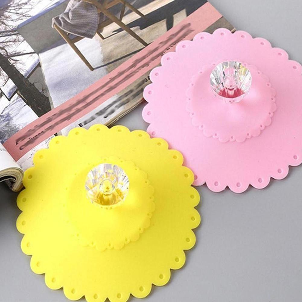 Cup Lids Lids Colorful Diamond Lid Kitchen Supplies
