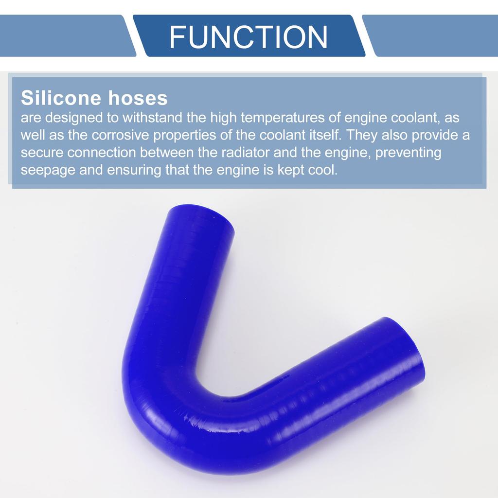 X AUTOHAUX 1 Piece Inner Diameter 1.3 inches (32 mm) Length 4.7 inches (120