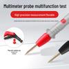 Multimeter Messleitung - Extra scharfe Stahlnadelspitze & Silikonkabel