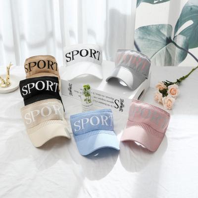 Homens Mulheres Carta All-matching Esportes Corrida Respirável Passeio Protetor Solar Chapéu