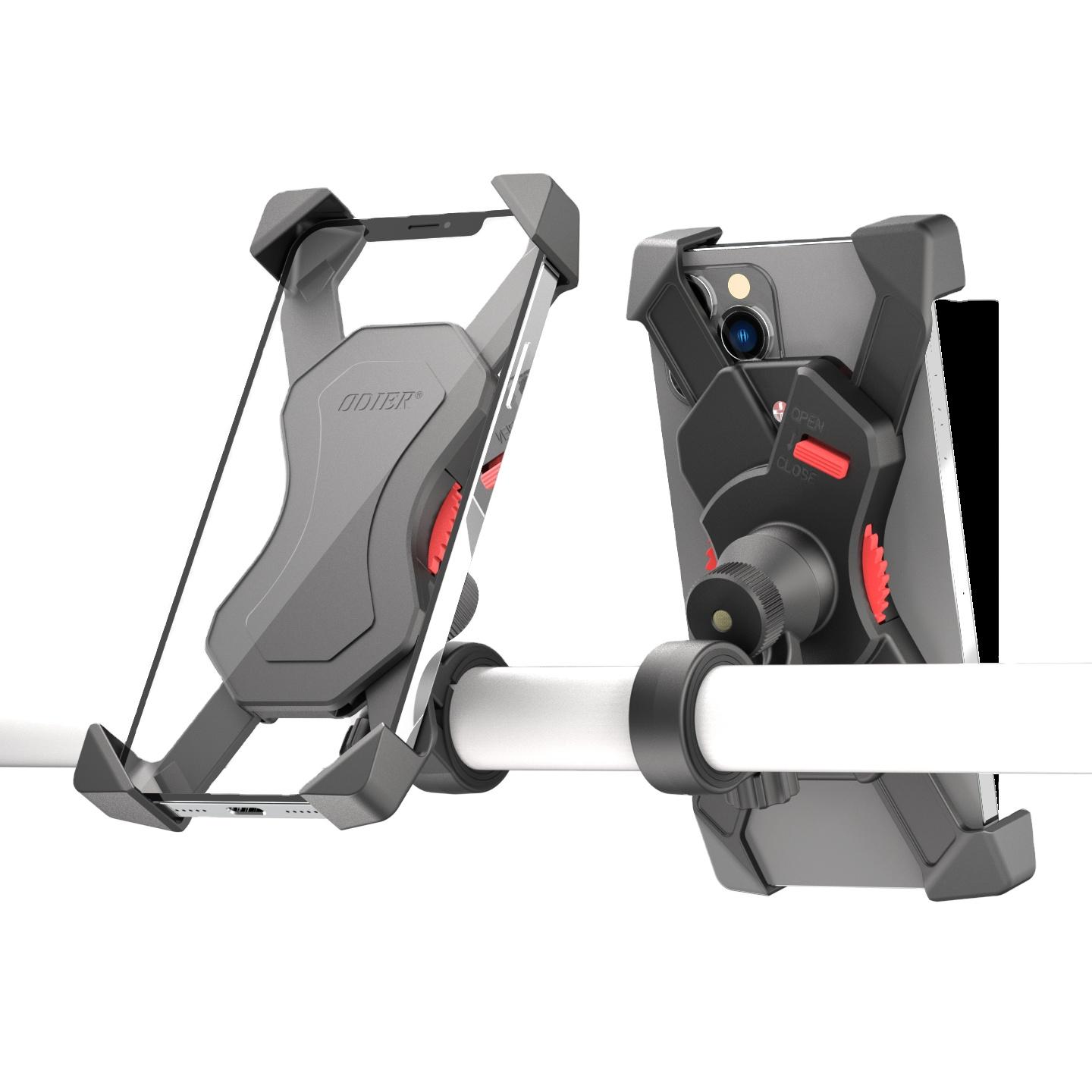 Universal Best Seller Bicycle Mount Motorcycle Holder Rack Bike Holder Motorcycle Mobile Bike Bicycle Phone Mount Manual clip чёрный