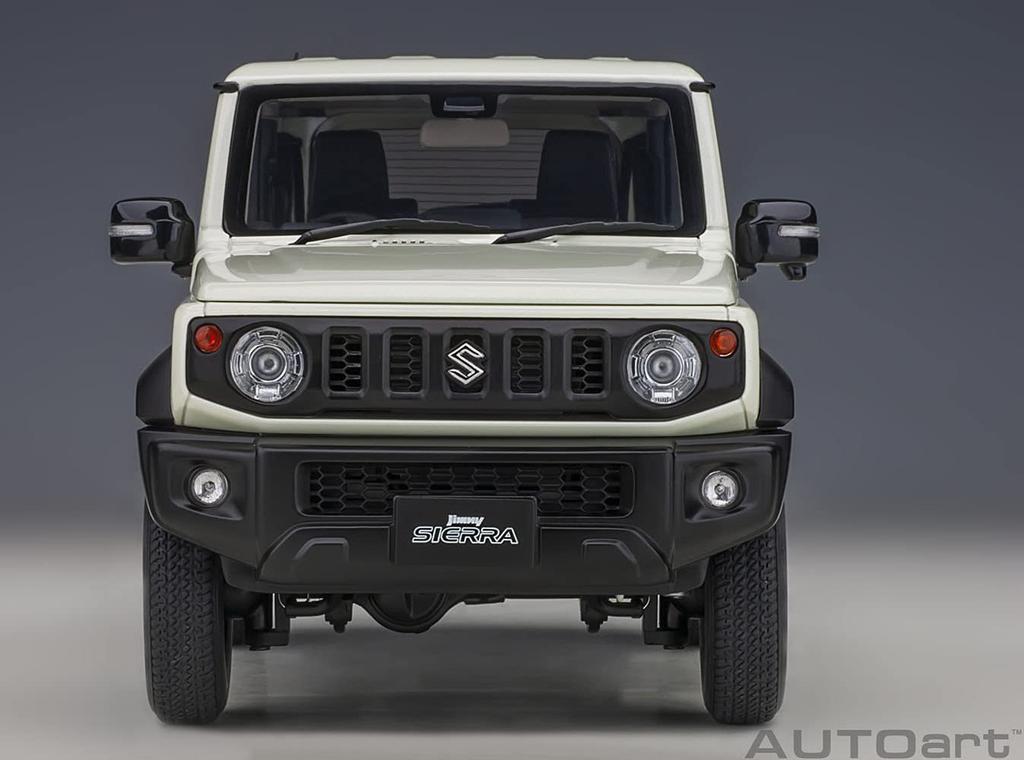 AUTOart 1/18 Scale Suzuki Jimny Sierra (JB74) White Pearl Finished Model 78511