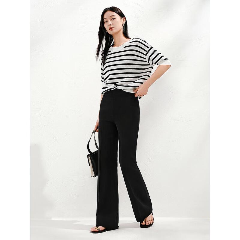 JUZUI ANNACA Women's Elegant Slim Flared Trousers
