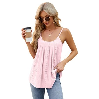 Nové Volné Vícebarevné Všestranné Módní Elegantní Top Pro Jaro A Léto Bez Rukávů Tričko Tílko Vesta Pro Ženy
