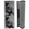 [7] CHAMELEON GRAU 67 x 250cm Rutschfester Teppich D6951