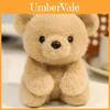 Cartoon Bear Animal Plush Doll With Soft Fabric For Childrens Play