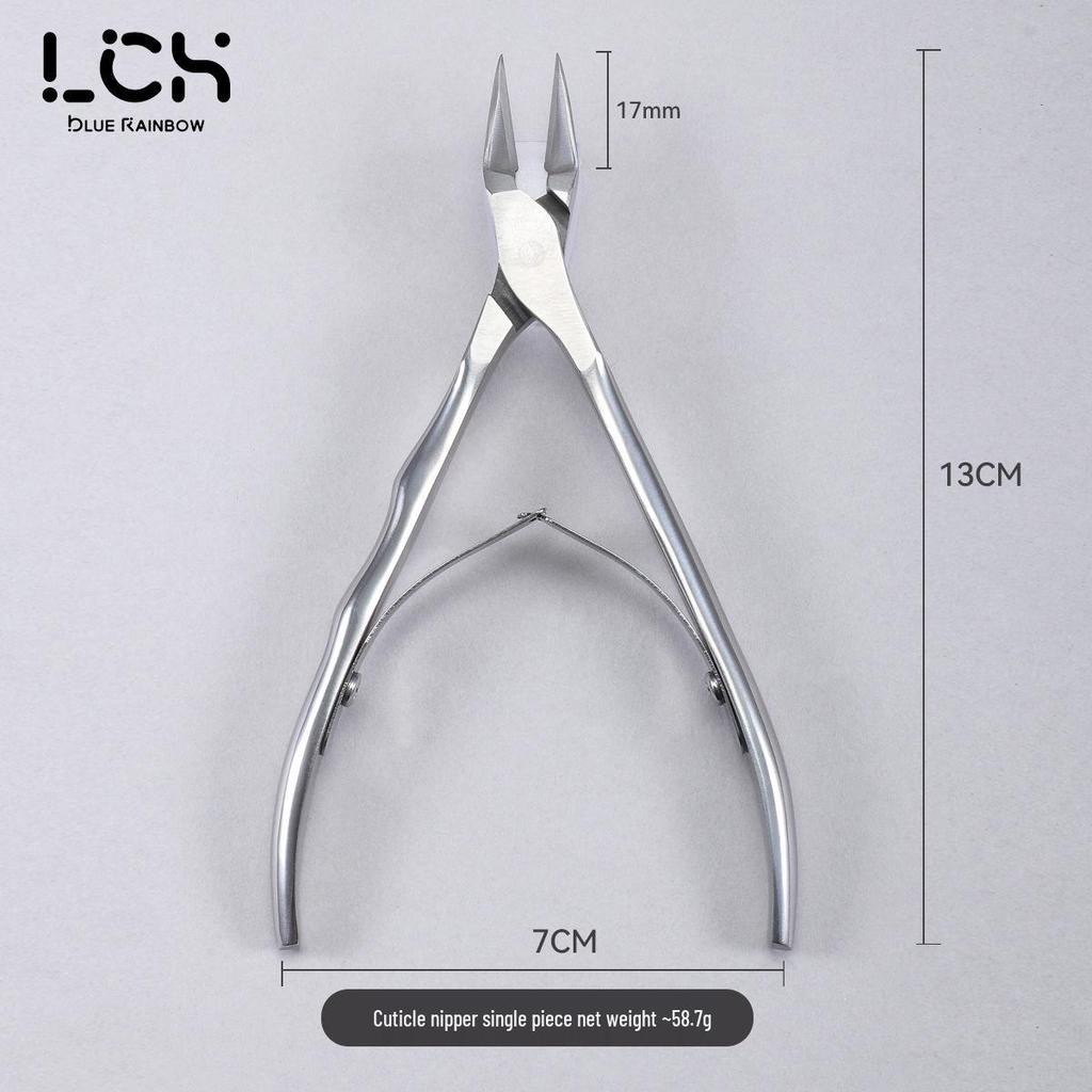 Eagle Beak Nail Clippers for Ingrown & Thick Nails - Straight Jaw Pliers with Drill Removal