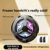 Magnetic Back Clip Icing Radiator Universal Gaming Mobile Cooling Fan Mobile Phone Radiato For Gaming Live Streaming Tablet iPad