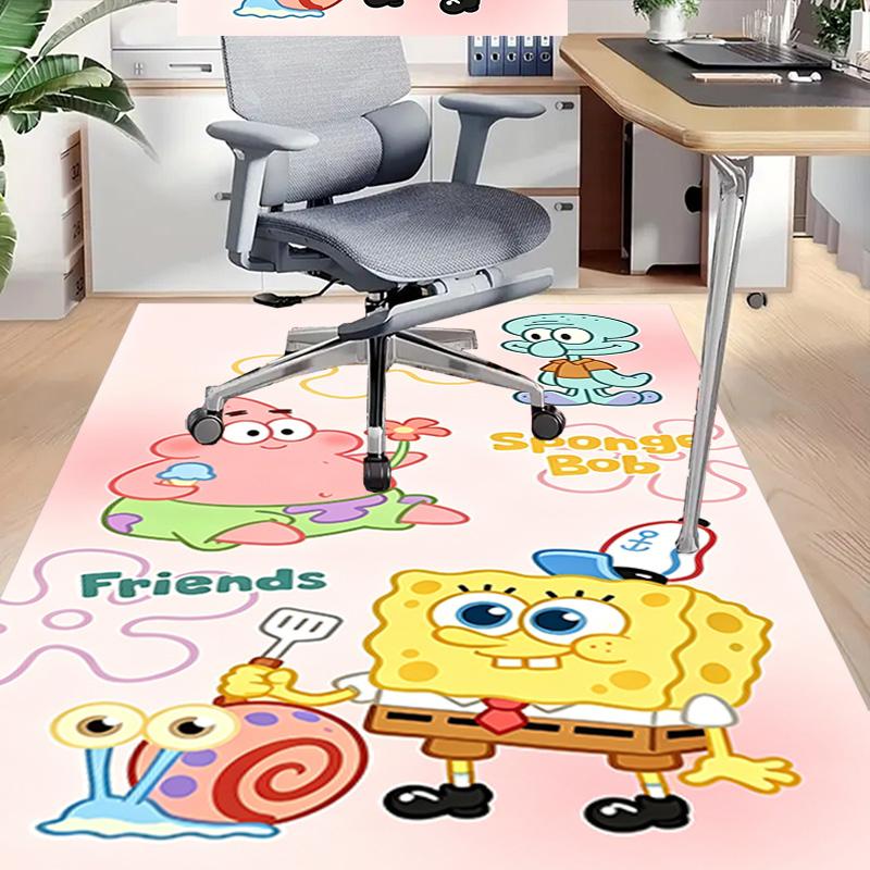 Spongebob Friends Carpet For Playroom Bedroom Living Room Sofa Home Decorkids Game Area Rug Nonslip Floor Mat