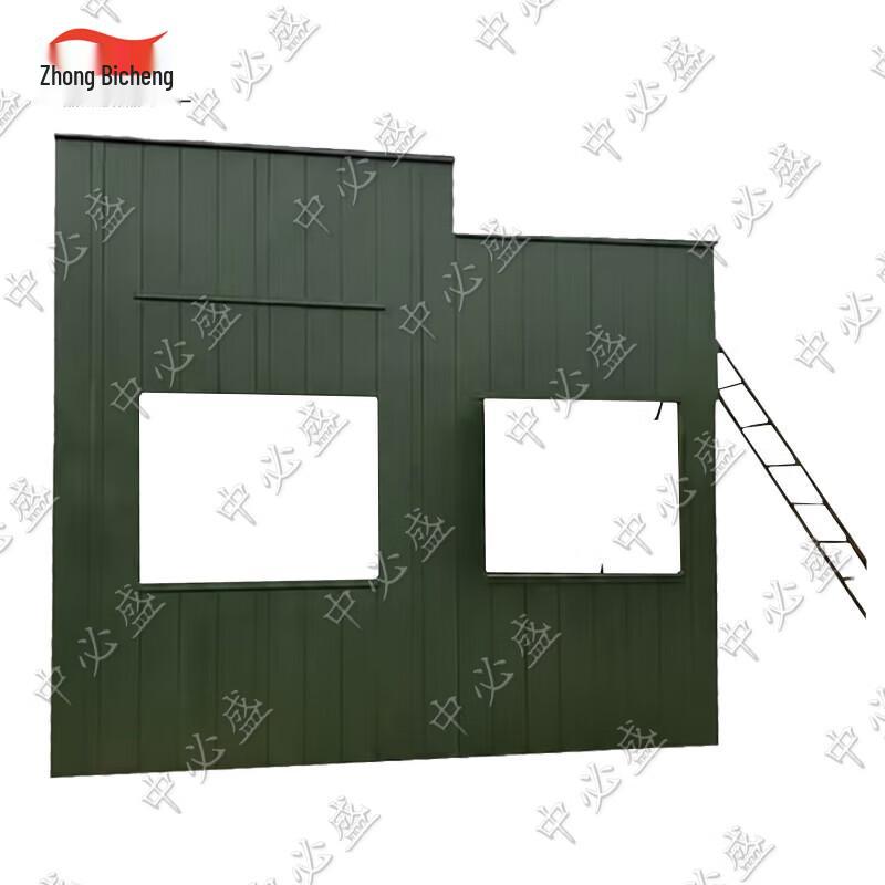 Flat Roof Climbing Wall & Platform Training System