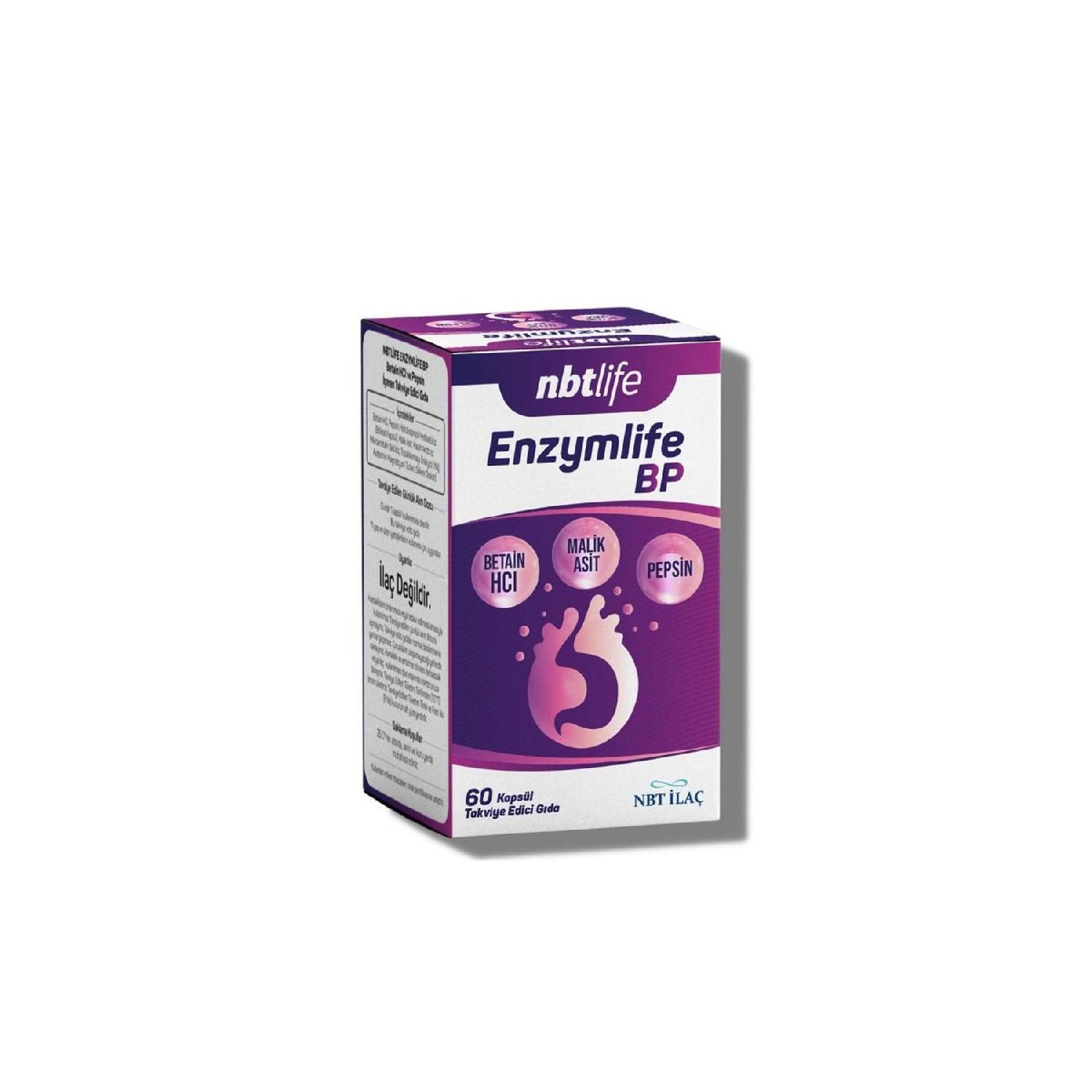 

Nbtlife Enzymlife Bp 60 Capsules