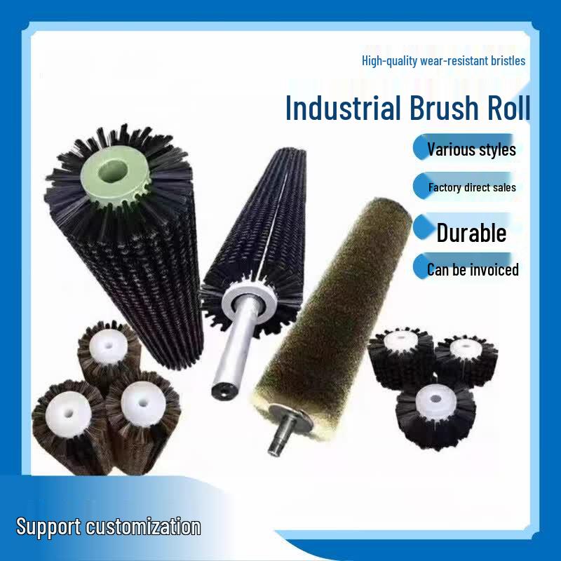 Jiudingxin Industrial Nylon Dust Removal Brush Roller