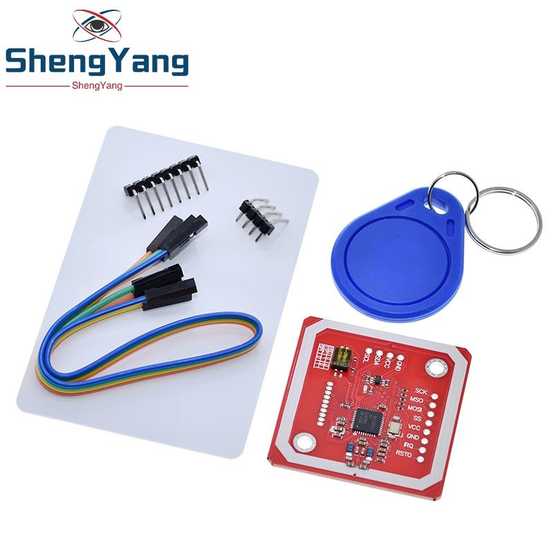 TZT 1Set PN532 NFC RFID Wireless Module V3 User Kits Reader Writer Mode IC S50 Card PCB Attenna I2C IIC SPI HSU For Arduino