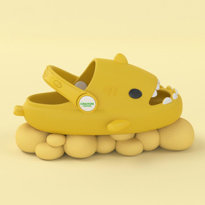 Children's Cartoon Cute  Boys And Girls' Non Slip Soft Sole Slippers (The Shoe Buckle Is Delivered Randomly)