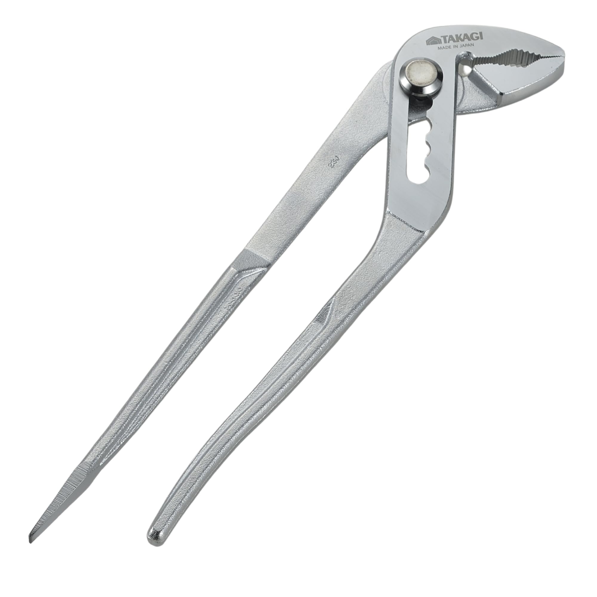 

Takagi Water Pump Pliers with 250mm Made in opening Holds pipes up to 51mm in outer firm flathead plumbing maintenance Screwdriver, TKWP-250, Japan,