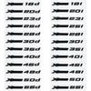 Xdrive 20d 30d 35d 40d 50d 20i 25i 30i Car Fender Emblem Trunk Badge Sticker for BMW X1 X3 X4 X5 X6 X7 Uq2
