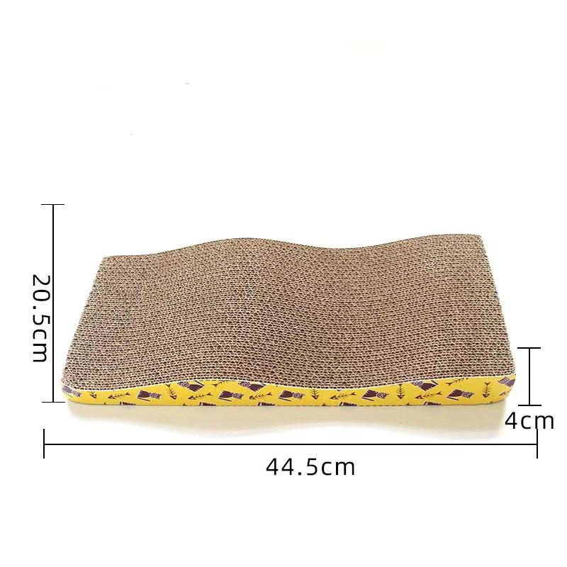 Cat Toys Pet Cat Scratching Board Corrugated Cardboard Pad Grinding Nails Interactive Protecting Furniture Cats Scratcher Toy