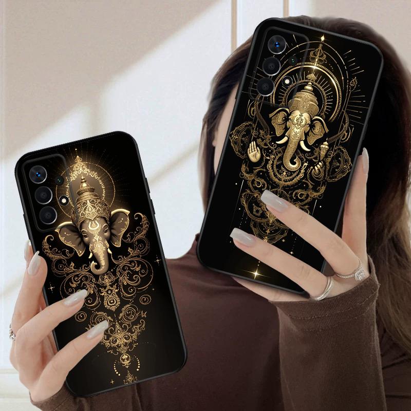 Cartoon Elephant For Samsung A03 Core A 04 05 06 12 14 15 16 22 23 Galaxy A25 26 4G 34 35 52 53 56 71 73 90 5G soft phone case