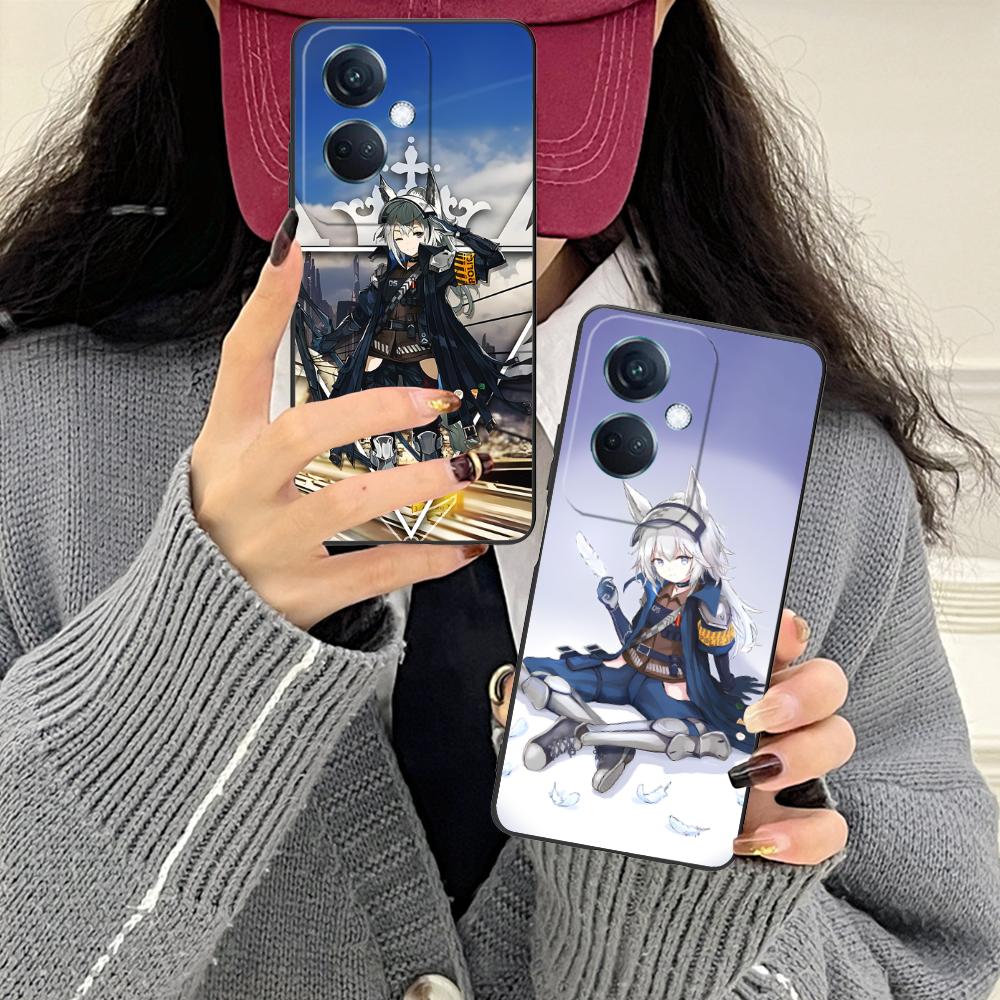 Arknights Grani Matte TPU Mobile Phone Case for OPPO Find X9 X8 X7 X6 X5 X3 X2 Plus S Pro Ultra Lite Colorful Printing Cover