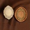 Matte Photo Frame Stamp Sealing Wax Stamp Head Fire Paint Lacquer Copper Seal Wax Stamp Heads Envelope Wedding Party Invitation