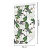 Crane and Plants Pattern Wallpaper for Living Room and Bedroom 50x1000