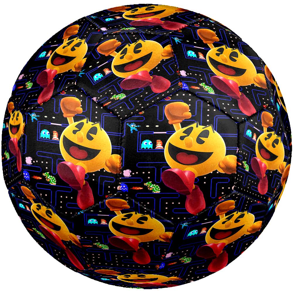 Pac Man Theme Size 5 Soccer Ball, Suitable for Both Indoor and Outdoor Matches, a Gift Suitable for Everyone.