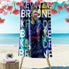 Kevin De Bruyne Ultimate Midfield Maestro Beach Towel Beach Towel For Vacation Photos Portable For Travel Absorbent Bath Towel Swim