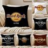 H-Hardcore Cafe Cushion Cover Silky Short Plush Sofa Pillow Cover Hidden Zipper Soft Dustproof Case for Home Decor