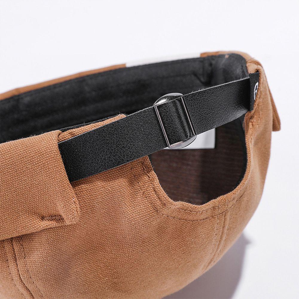 Hop Polar Bear Melon Hat Solid Color Korean Style Beanie Hats Cloth Women Skullcap Men Docker Cap