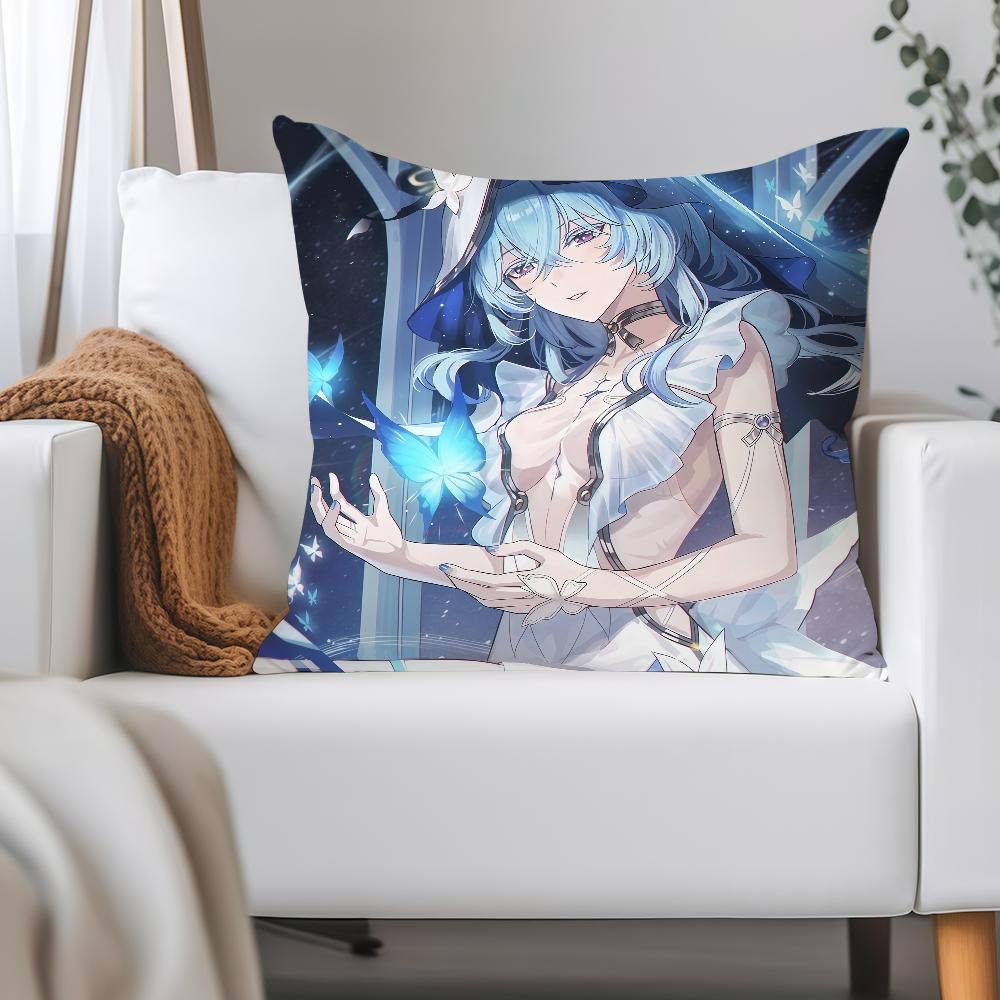 Game Wuthering Waves Shorekeeper Pillow Case Applicable Space For Guest Rooms Interiors Cars Office House Decoration