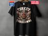 Turkey and Touchdowns T-Shirt, Funny Thanksgiving Football Shirt, Long Sleeve T-Shirt, V-Neck T-Shirt, Thanksgiving Apparel