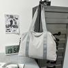 Short trip bag Men's large-capacity sports fitness bag Tide brand light hand luggage bag Business trip travel storage bag