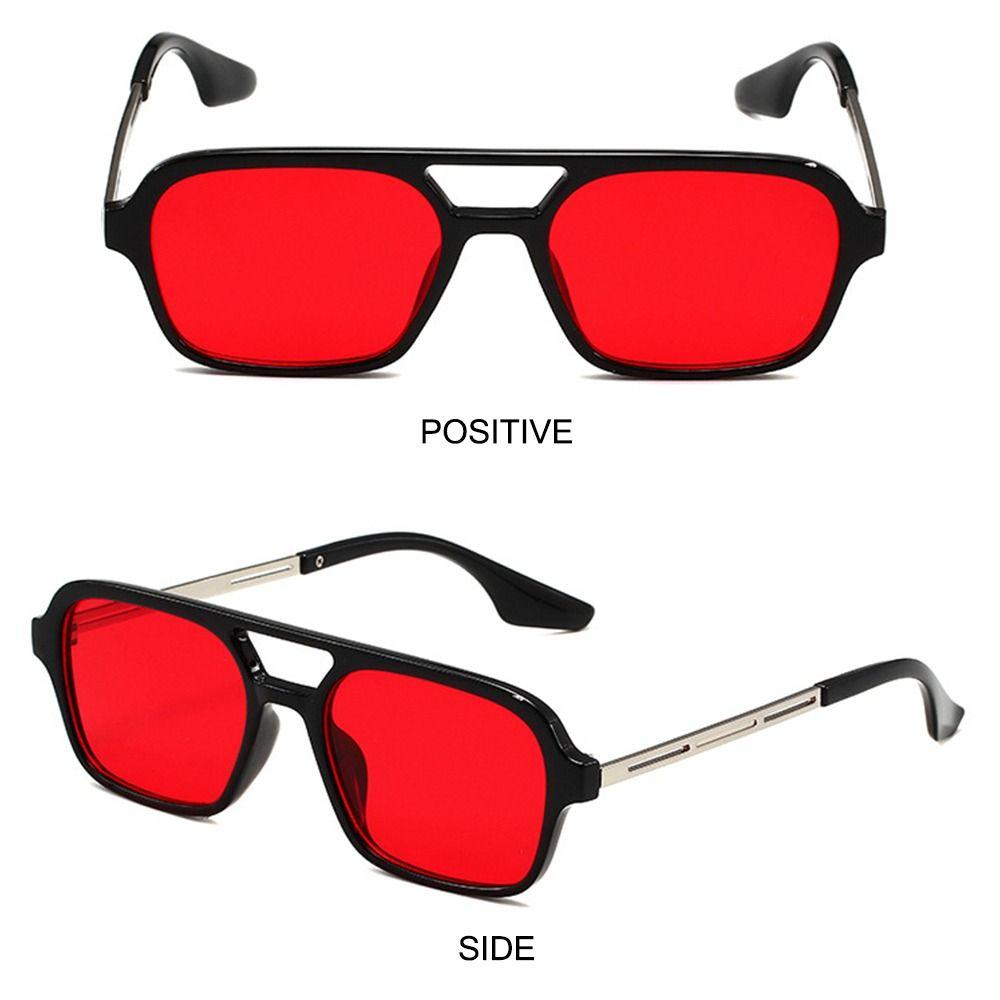 70s Sun Glasses Retro Style Square Sunglasses for Women Men Luxury Brand Shades Eyewear UV400 Beach/Travel/Streetwear Accessory