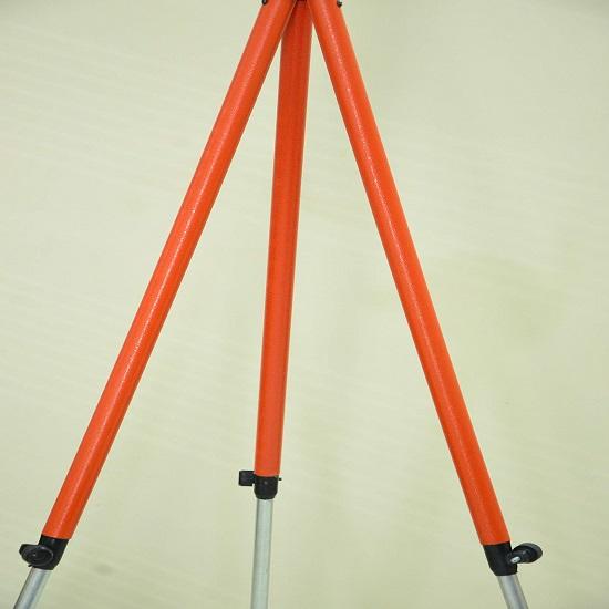 Aluminium and Brass Mix Working Survey Prismatic Compass with Aluminium Adjustable Tripod Stand 152.4 Cm