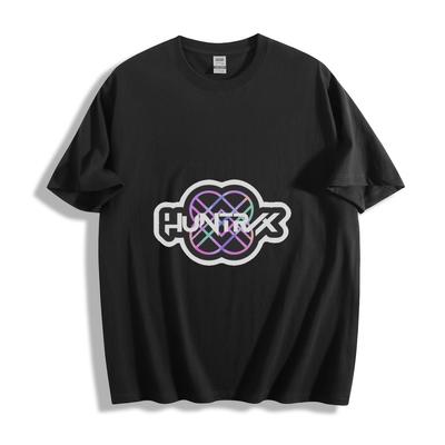 Huntrix Neon Logo Unisex T-Shirt – Futuristisches Streetwear Grafik-T-Shirt