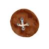 Plush Bunny Fur Throw Pillow For Couch Nap Support Decorative Home Accessory