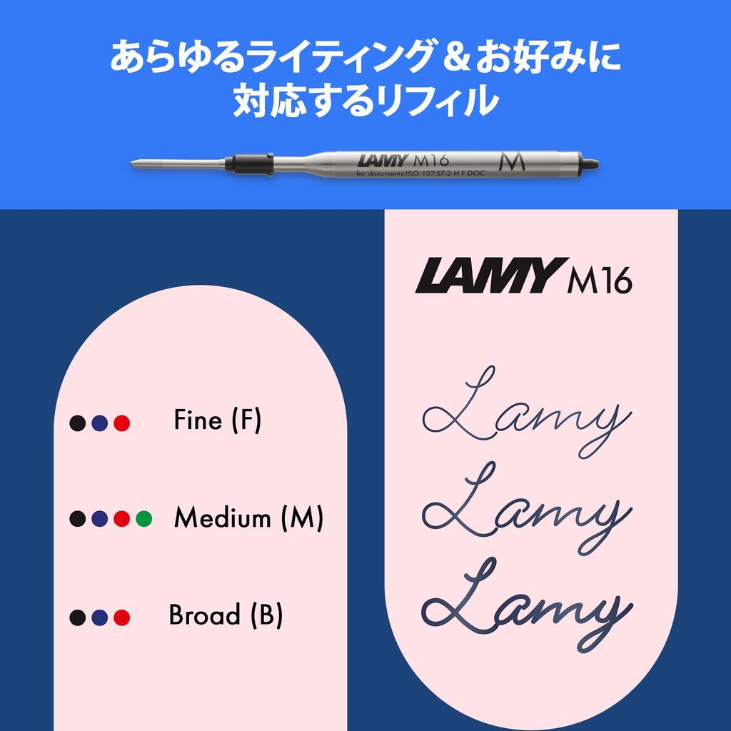Lamy Safari Pink Ballpoint Pen Ergonomic Grip Line Width M Comfortable for Long Writing Hours Made of Durable ASA Plastic Includes Large Capacity