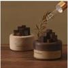 1PC Essential Oil Diffuser Wood Unique Eco-Friendly Fireless Aroma Aromatherapy Fragrance Diffused Home Office Decoration Crafts