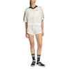 adidas Maglietta Polo Uncinetto Originali Bianco Sporco Donna KC6490