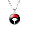Unique Naruto Sharingan Pendant Necklace Alloy Charm Anime Collectible