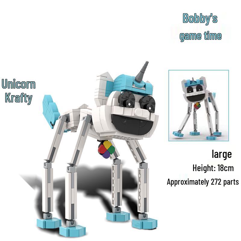 

Эксклюзивный строительный набор 2024: Poppy s Playtime 3 - Головоломка Сонный Кот и друзья