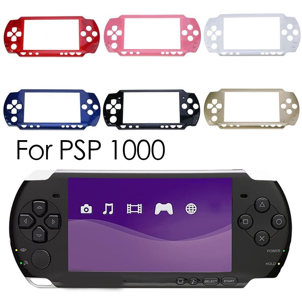 Replacement Parts Case For PSP 1000 Housing Shell Proctector Console Faceplate Front Faceplate