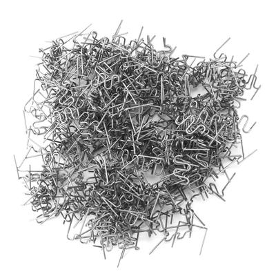 500 szt. 0,8 mm faliste zszywki na gorąco do zszywacza plastikowego, spawarki, maszyny do naprawy zderzaków