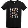 NUO FEI Studio Ghibli Artworks T-Shirt Black